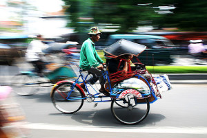 becak