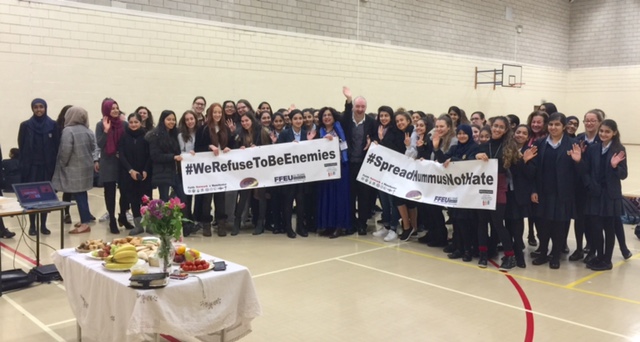 Interfaith Twinning Event at Withington Girls’ School – Spreading Peace & Hummus