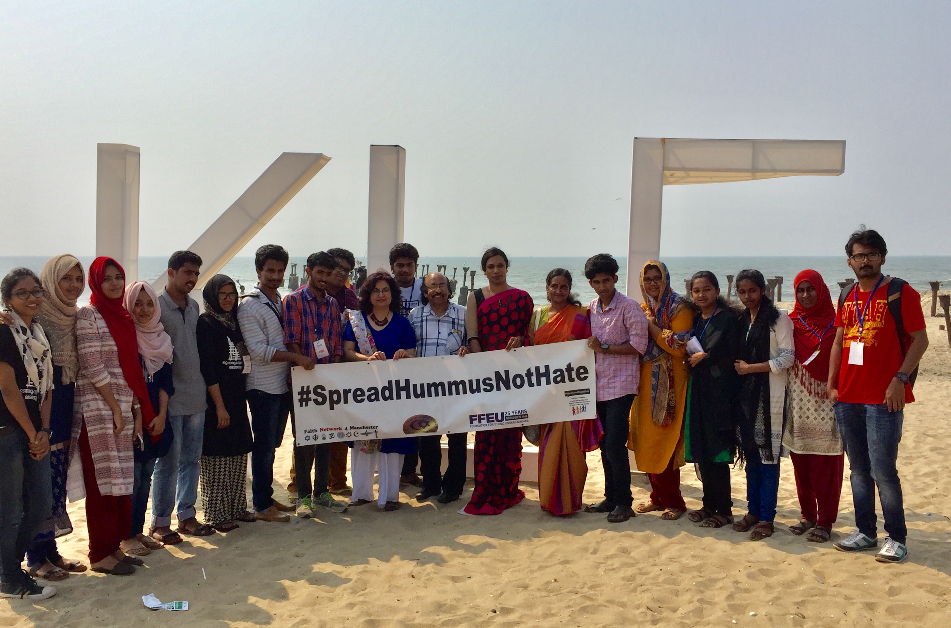 Spreading Messages of Peace at the Kerala Literature Festival 2017